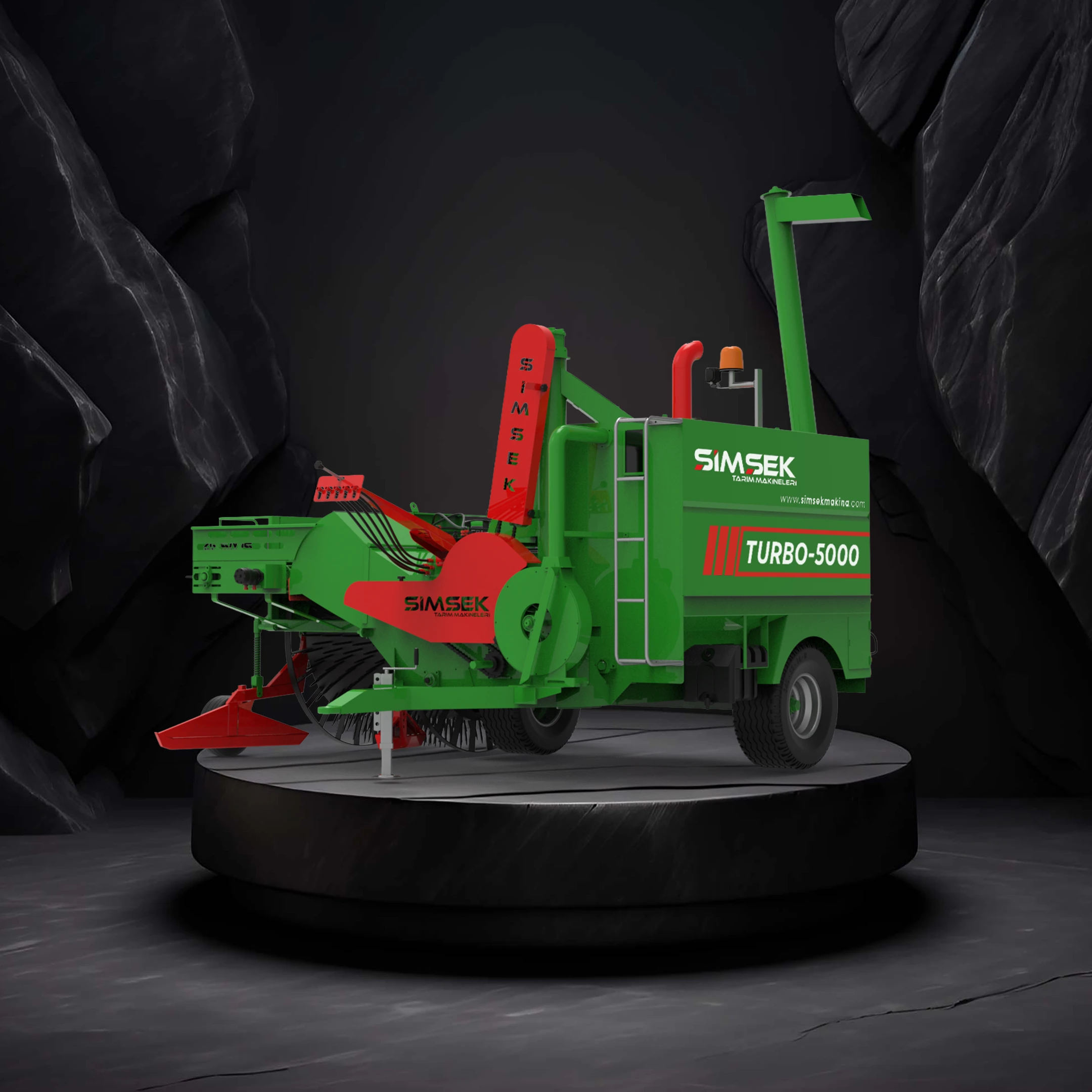 Kabak Hasat Makinesi