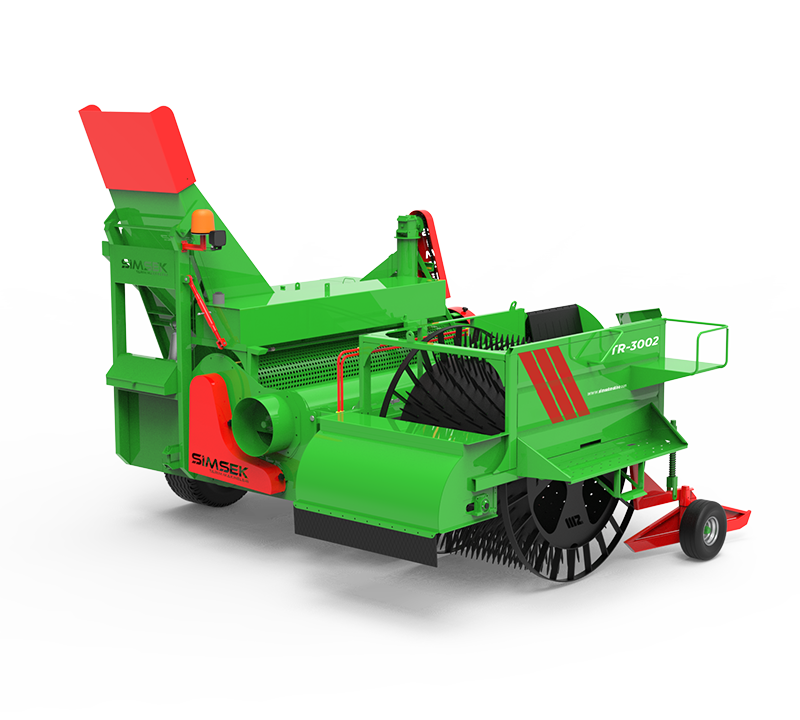 TR 3002 Fanlı Tefek Kırıcılı Tam Otomatik Kabak Hasat Makinesi